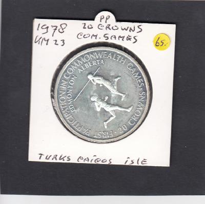 Beschrijving: 20 Crowns COMM.GAMES 38,70 gram